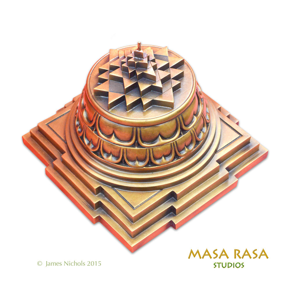 Shri Chandra Yantra Yantra Yantra en laiton plaqué or Lot de - France Shri Chandra Yantra Yantra Yantra en laiton plaqué or Lot de - France